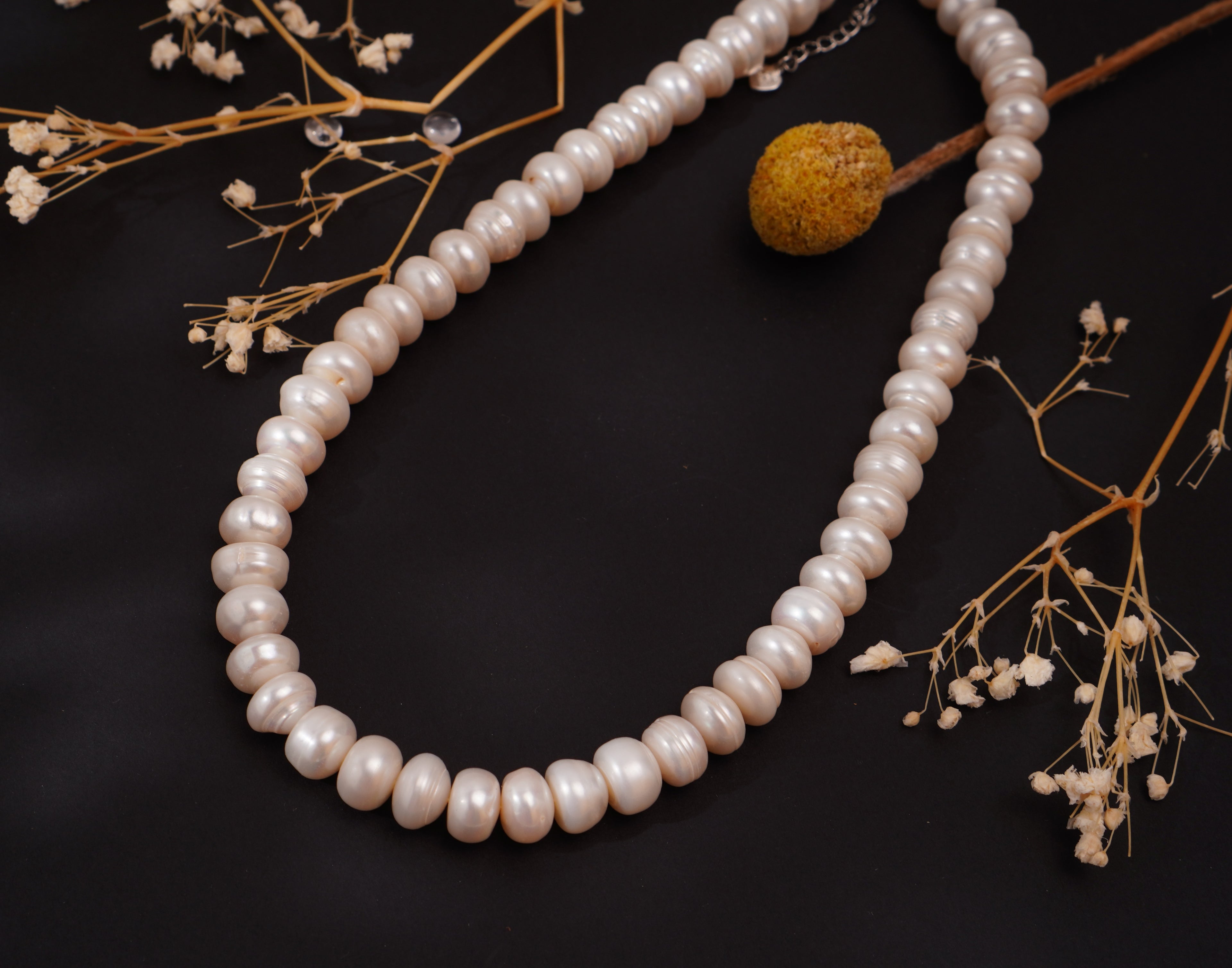 Collier Statement en perles d’eau douce – Charme unique & raffiné