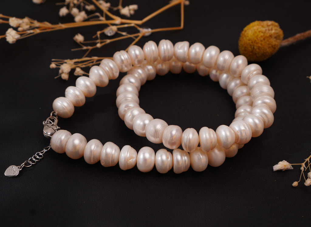 Collier Statement en perles d’eau douce – Charme unique & raffiné