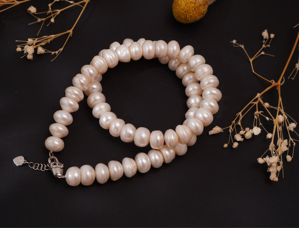 Collier Statement en perles d’eau douce – Charme unique & raffiné